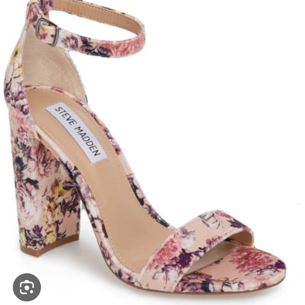 Steve Madden floral sandals